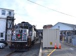 The 4104 and 2006 resting with the DRRV TFT train in Downtown Dover 